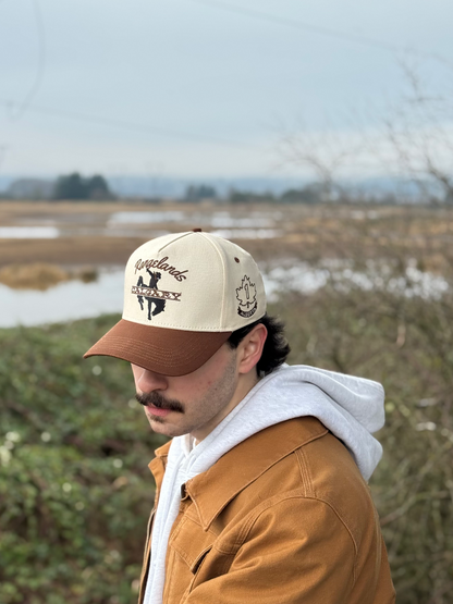 Highwayman Hat worn in a ranch setting