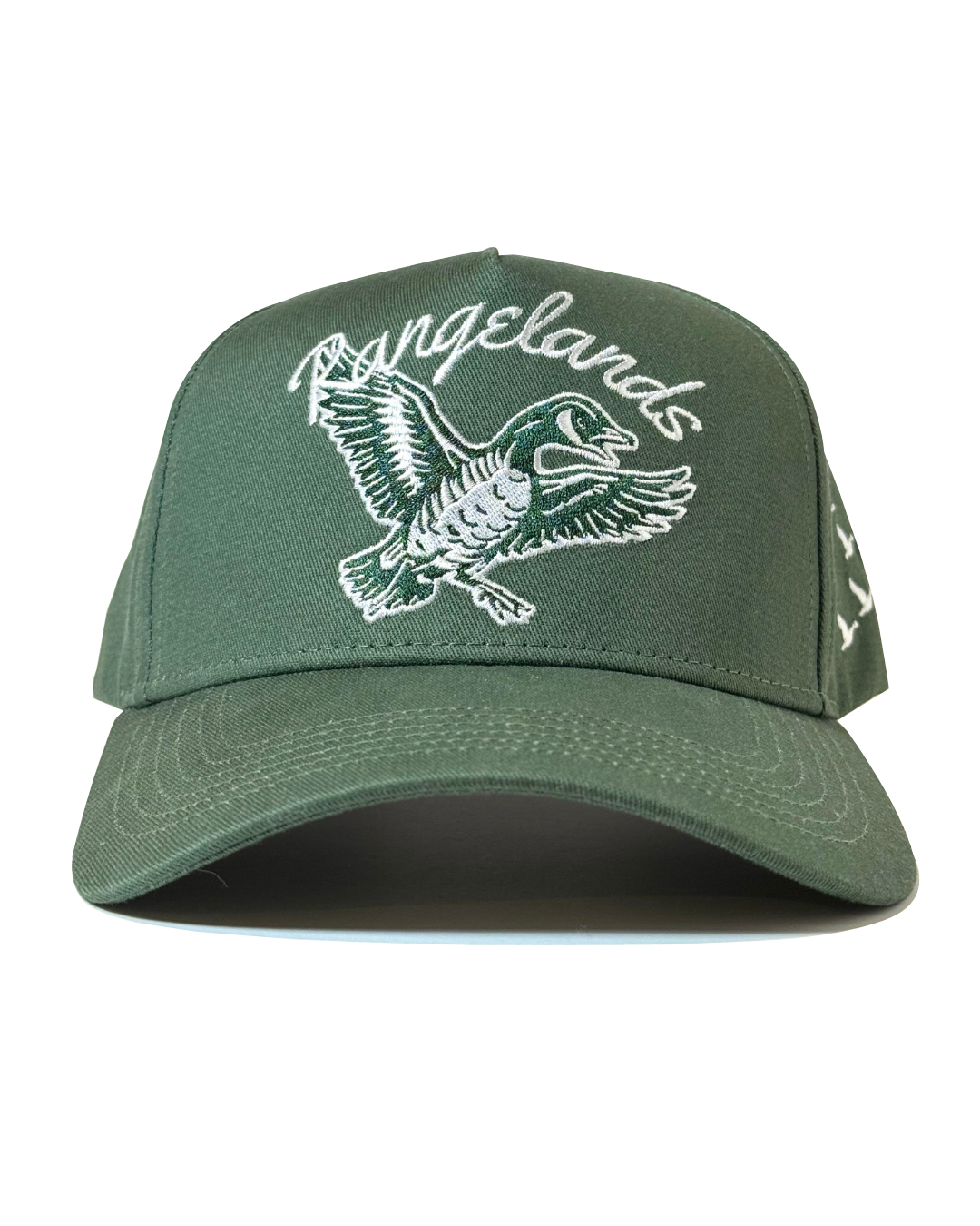 Talk To Me Goose Hat - Front Panel with Goose Logo